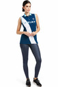 2022 Ariat Womens Taryn Sleeveless Polo Top 10039167 - Blue Opal
